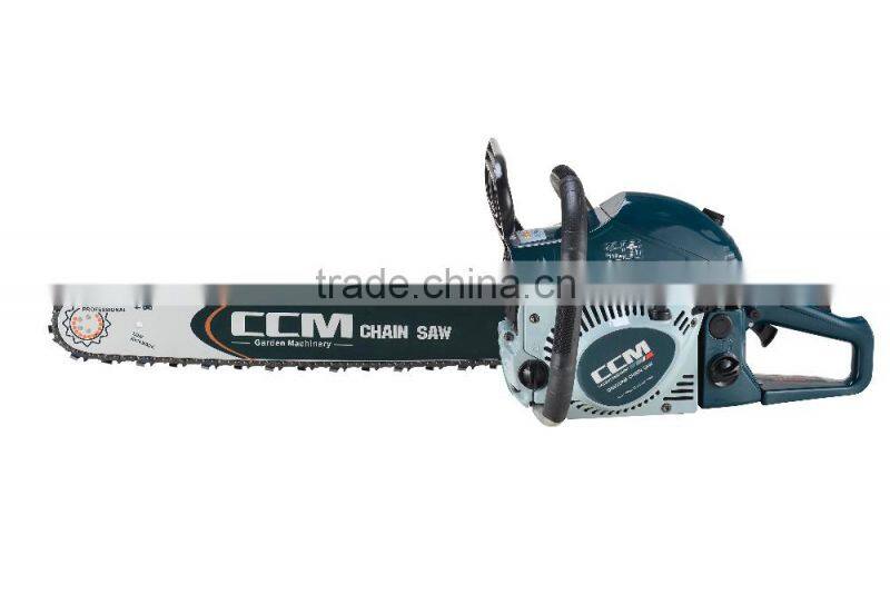 Good Quality gasoline chain saw 52cc chainsaw