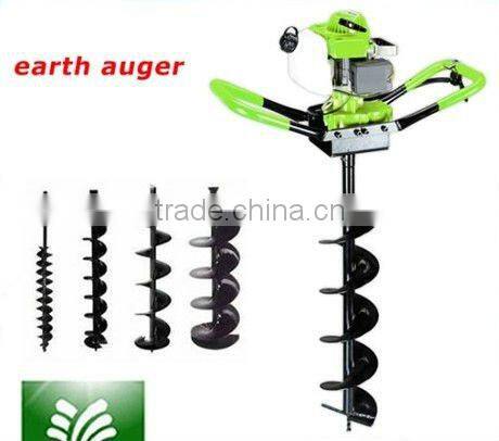 Single cylinder earth auger with CE&GS