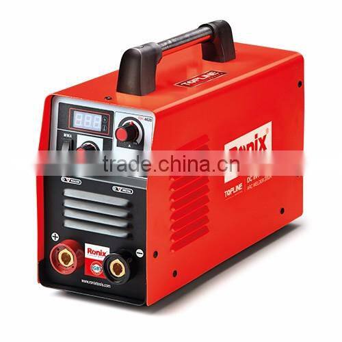 Ronix DC ARC welding inverter RH-4620 9.4KVA no load voltage 70V duty cycle60%