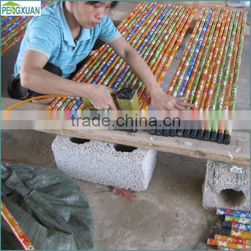 Varnished Wooden Rake Handle