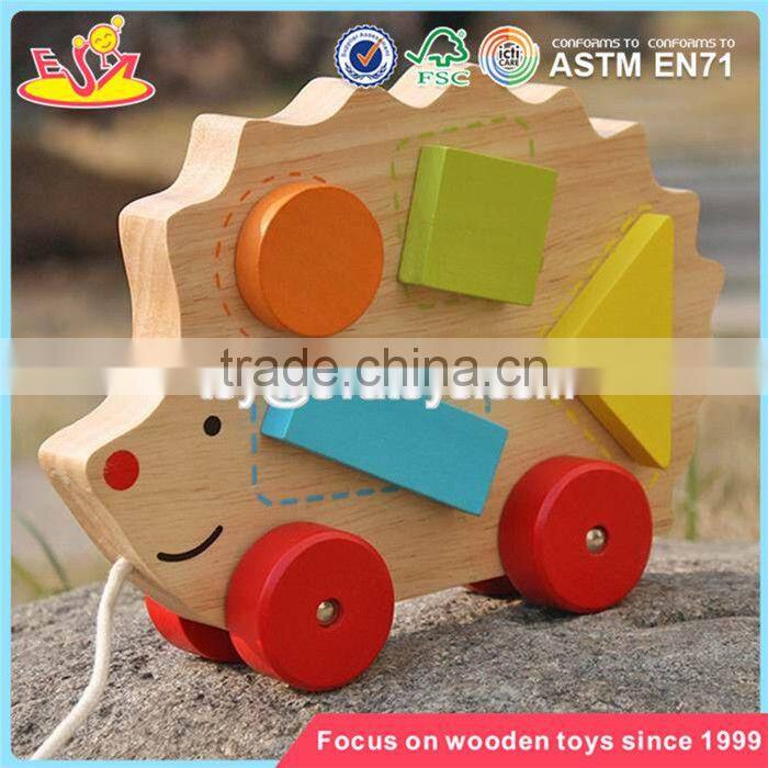 wholesale children animal toys wooden magnetic blocks top fashion kids wooden magnetic blocks W05B133
