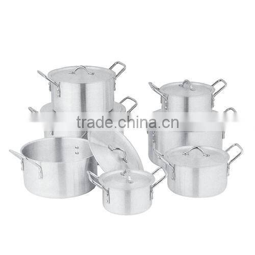 7 pcs Aluminium Stock Pot