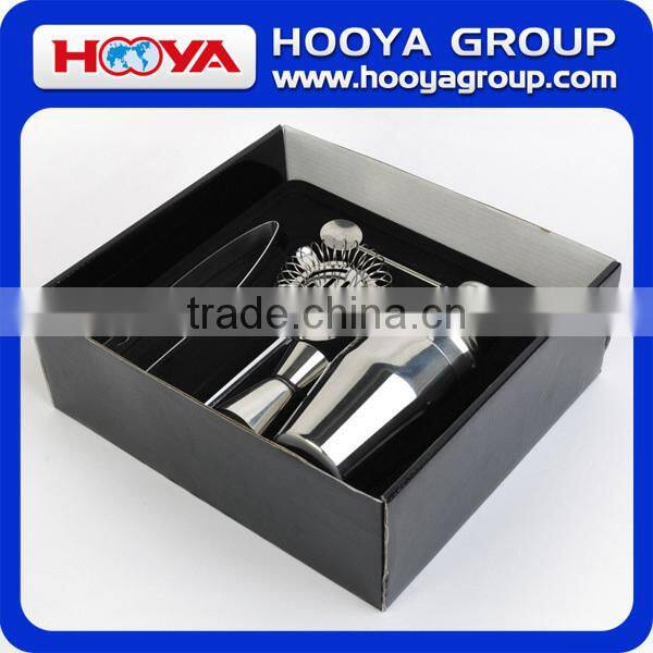 4pcs 350ml wine bottle gift sets wine shaker bottle