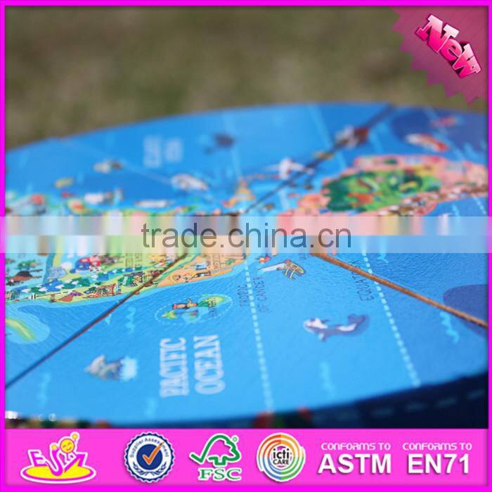 Best intelligent children wooden 3d puzzle ball W14G038