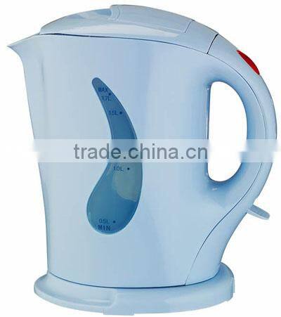 CHINA CHEAPEST PLASTIC IMMERSED CORDLESS KETTLE 1.7L WITH GOOD QUALITY