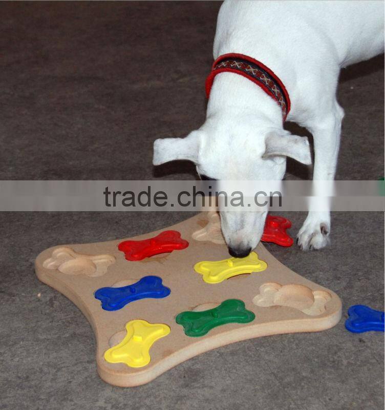 Dog Memory wood. Level 1-2 Puzzle training Dog Toy
