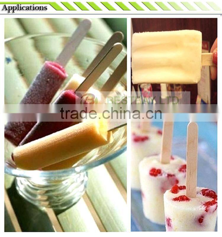 Custom printed wooden popsicle stick