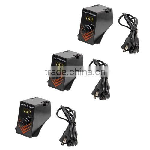 Black High quality LCD Digital Tattoo Power Supply EP-1 For pedal
