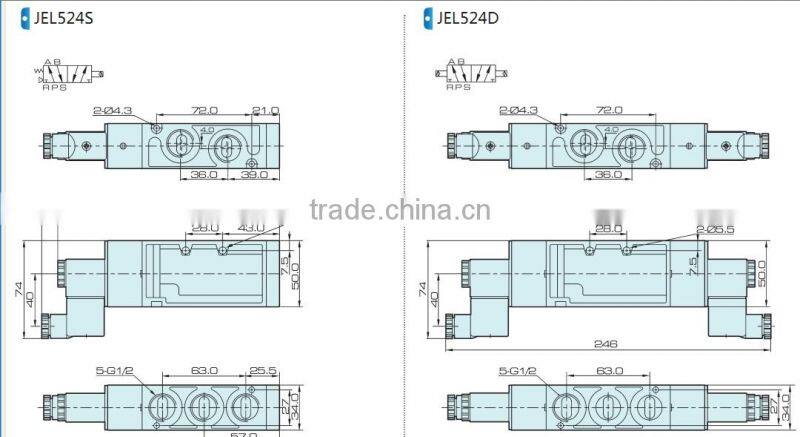 JEL Series water solenoid valve with high quality