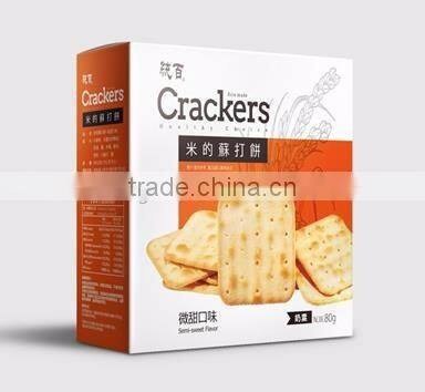 Healthy Food RICE SODA CRACKERS SERIES