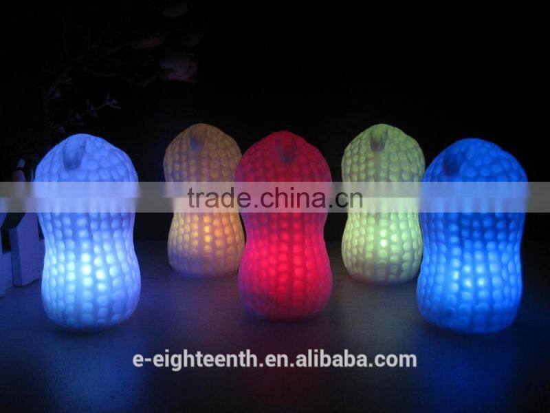 Peanut night light Novelty items christmas Holiday Party Home indoor decoration light