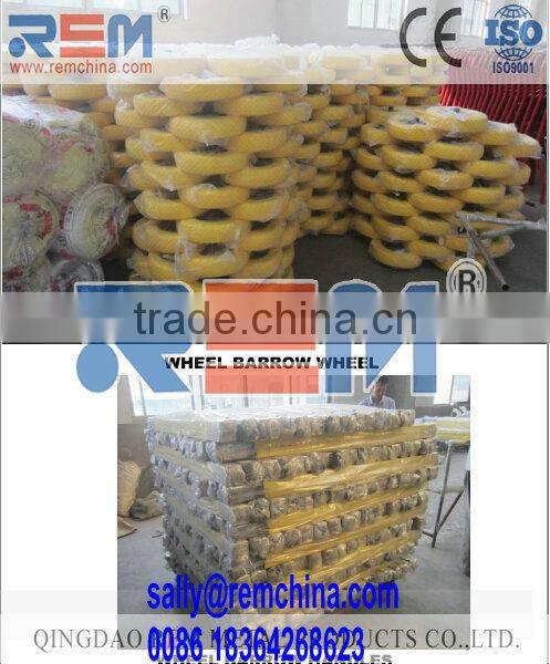 heavy duty wheel barrow WB7805P with PU wheel