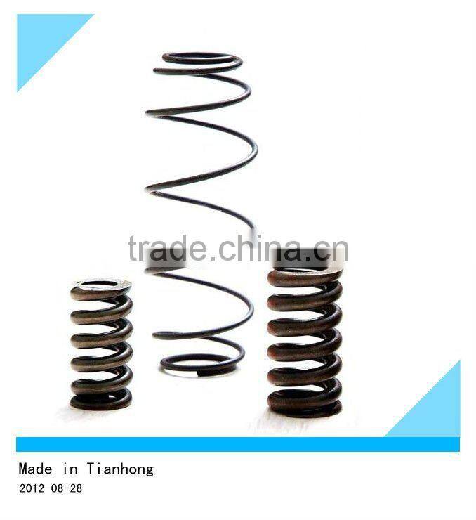 Heavy duty compression springs with large wire diameter