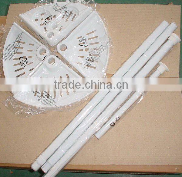 Extra large Adjustable bathroom triangle corner shelf