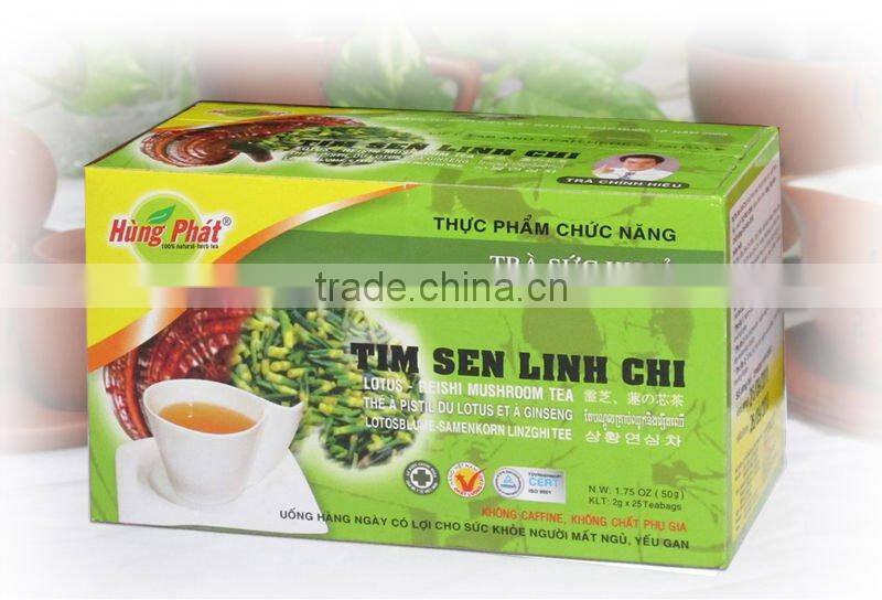 Lotus-Reishi Mushroom Tea