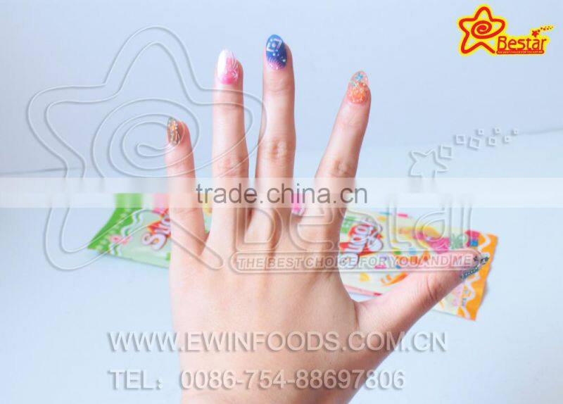 Mix Fruit Sugus Candy With Nail Sticker