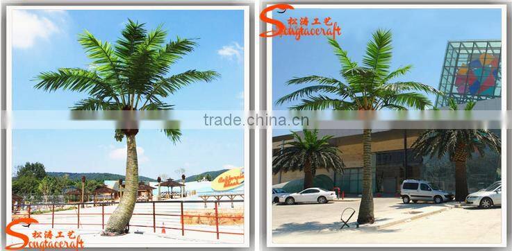 Artificial big coconut palm trees,cheap large fake trees