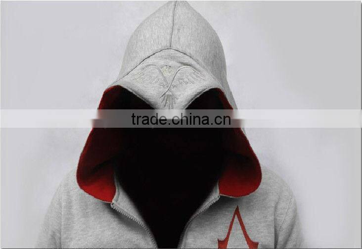 Assassin's Creed 3 Conner Kenway Coat Jacket Hoodie Top Costume F Cos Gift