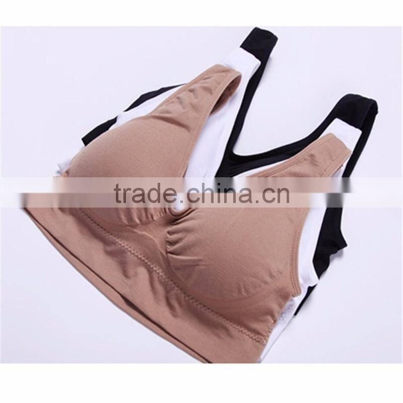 Latest design ladies sexy munafie sports bra