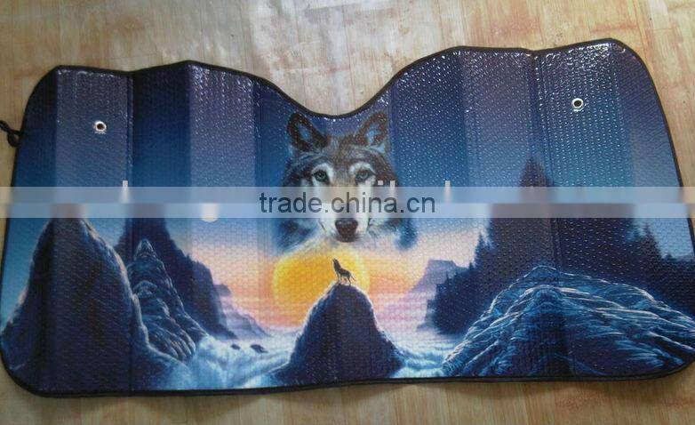 Promotional Sunshades PE Bubble for car front windsheild sunshades