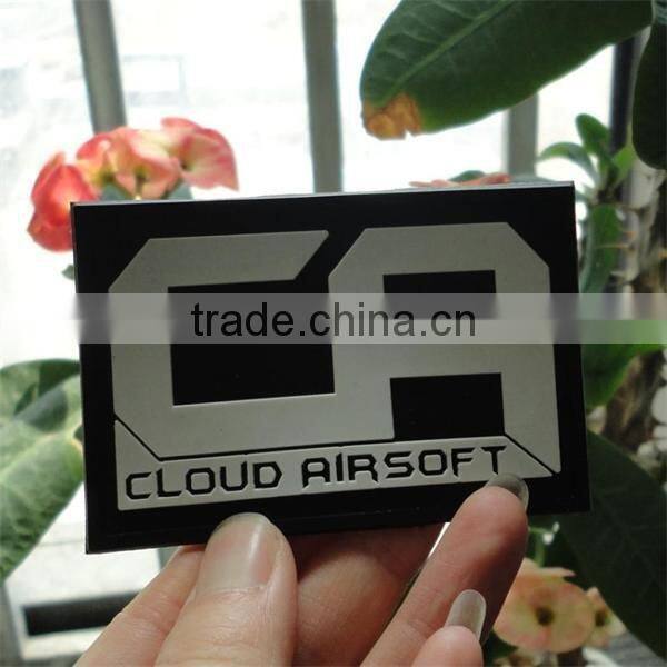 2017 cheap good quality custom pvc rubber 3d patch