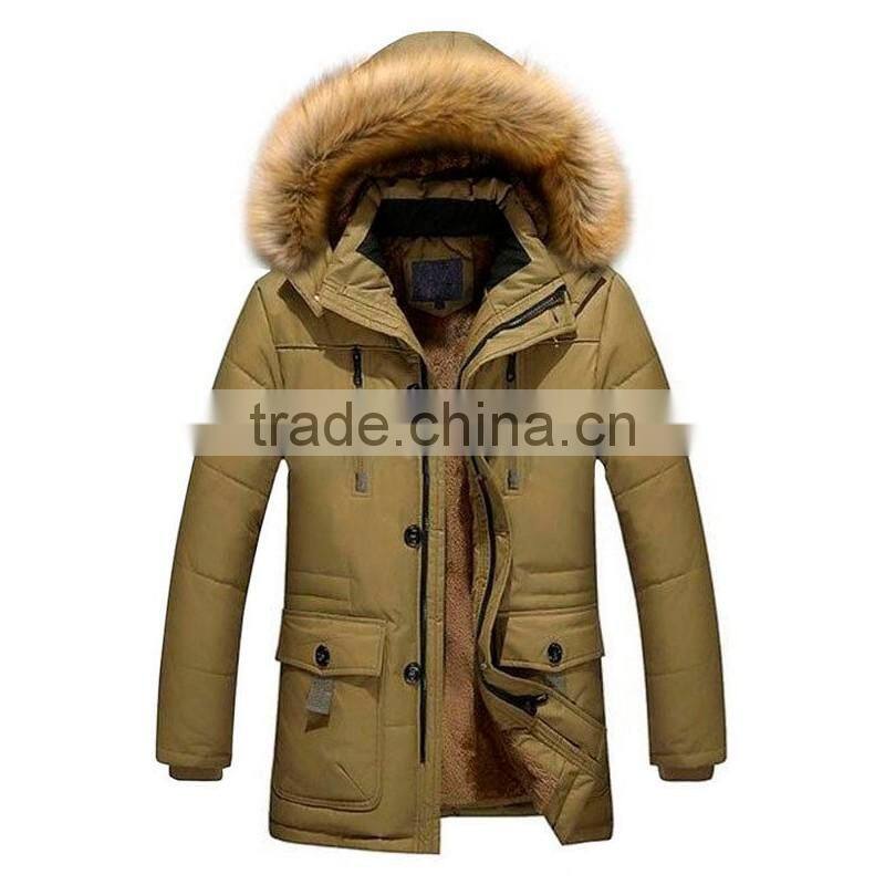 Newest Customized Logo Men's Jacket Warm Cheap Winter jacket