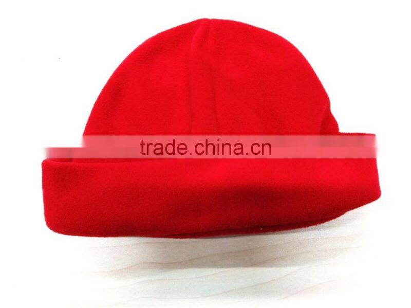 polar fleece beanie hat