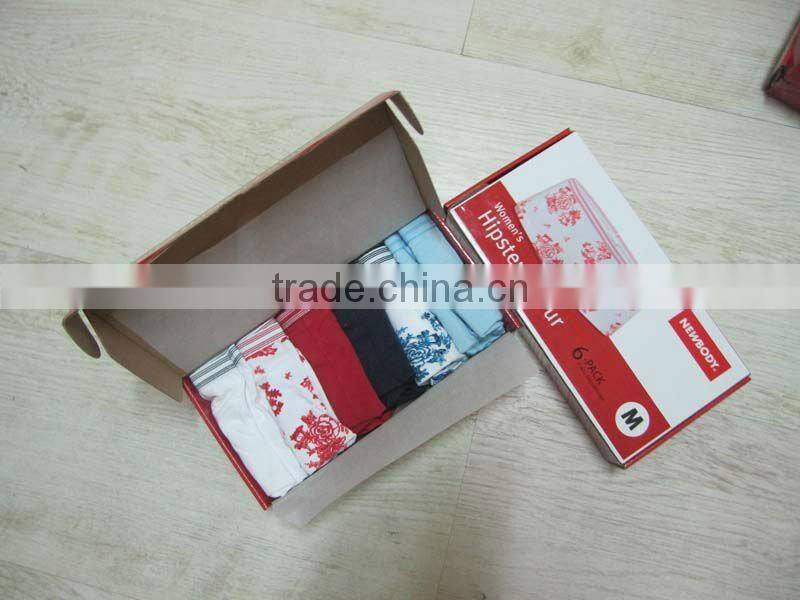 Ladies Cotton Boxer Stock