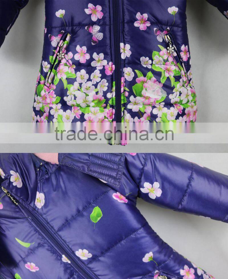 Fashionable Design Chirldren Girl Winter Coats