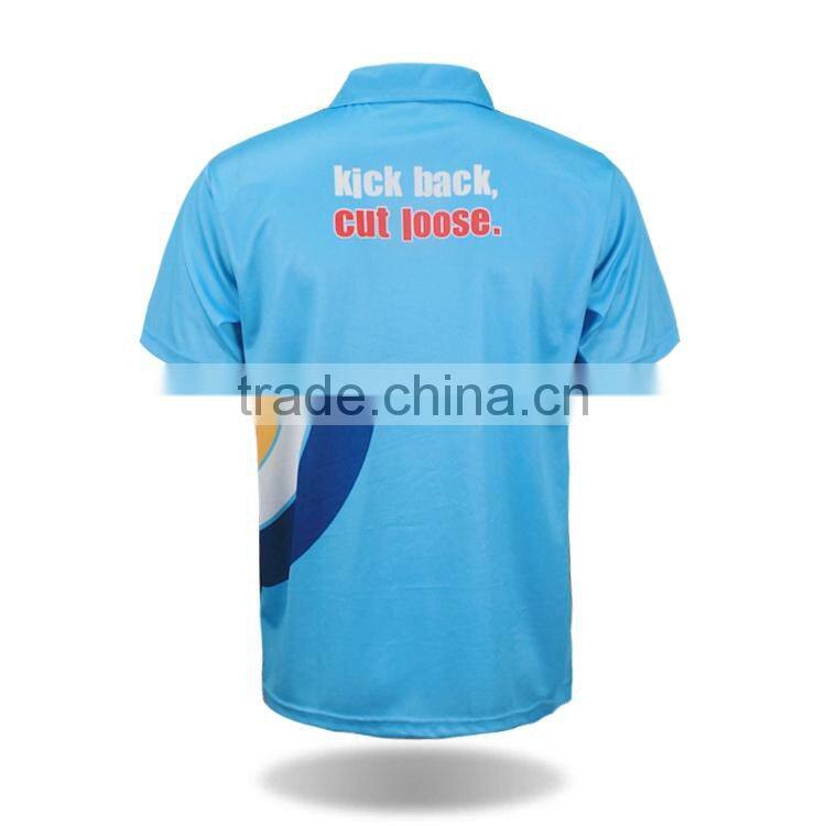 OEM original blank unbranded bulk color combination collar design us dye sublimation printing polo shirts for men