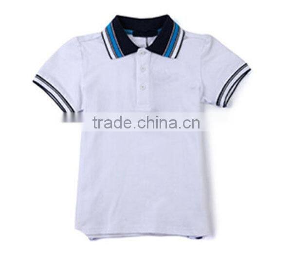 2015 New arrival brand kids t shirt polo shirt