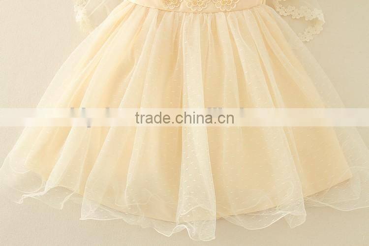 New arrival fashion design small girls dress Lace princess baby girls flower Sexy dresses kids clothes