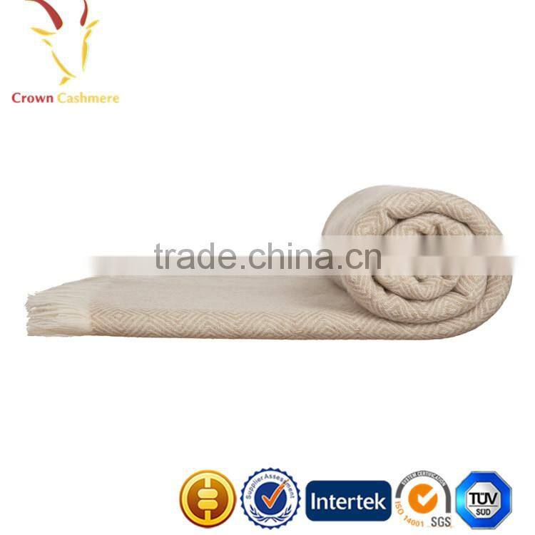 High Quality Baby Cable Cashmere Throw and Blankets