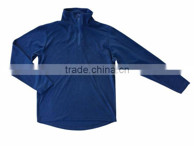 Custom mens outdoor coat blank light cheap sweat fleece jacket