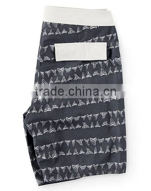 2015 hot sale sublimation printing stretch compression shorts design for men