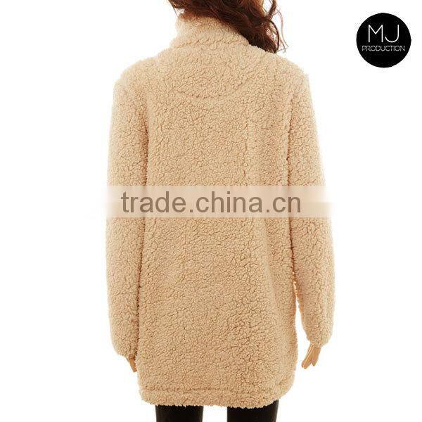 FACTORY wholesale plaid patch fleece sweatshirt