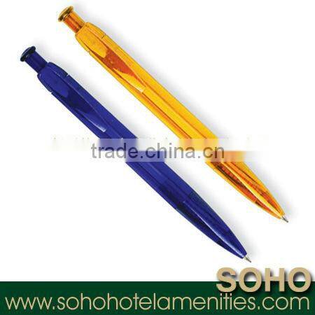 5 star hotel plastic advertising ball pen