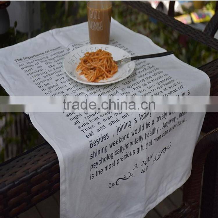 100% cotton high quality health print kitchen towel and tea towel