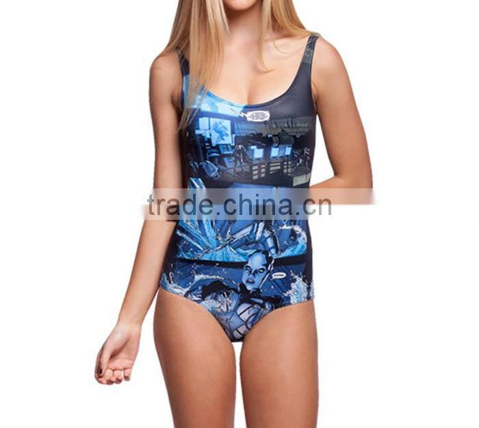 2014 one piece swimsuit swimsuit fabric kids swimsuit models S125-40