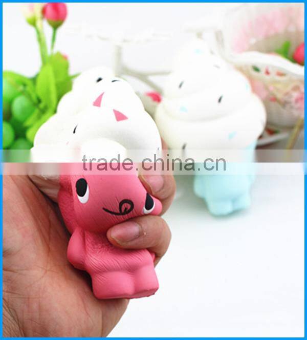 Kawaii slow rising toys squishy ice cream doll for stress release