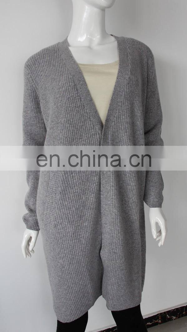 Dark Blue Men's 100% Cashmere Crew Neck Sweater Jumpers Wholesale