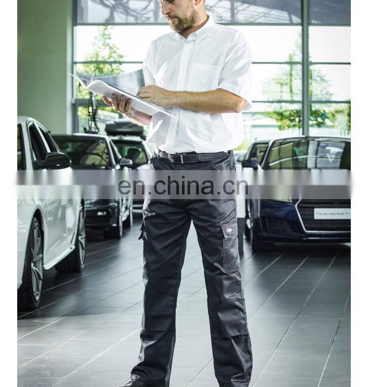 Polyester/cotton Industrial Work Pants with Durable Knee Pads