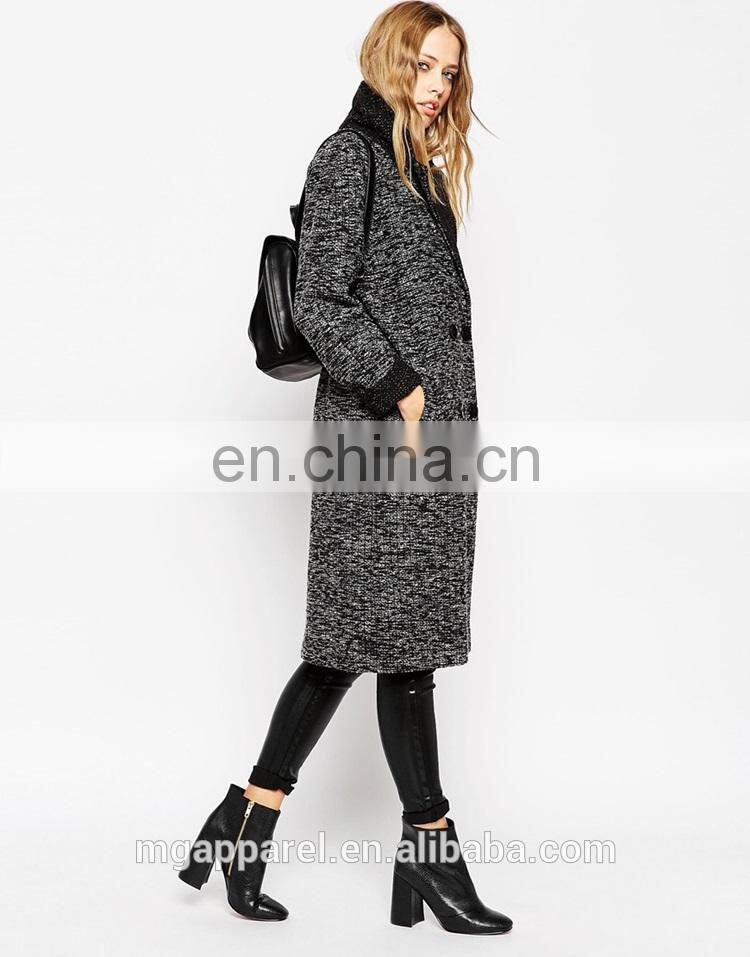 China clothing manufacturer wholesale fashion ladies long winter coats