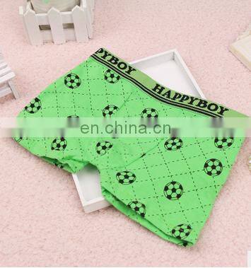 Boy Boxer Underwear Children's Cotton Underwear Cartoon Football Boy Underwear Soft and Breathable Panties