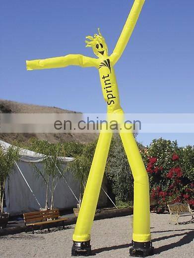 red floating air dancer with blower for hot sale