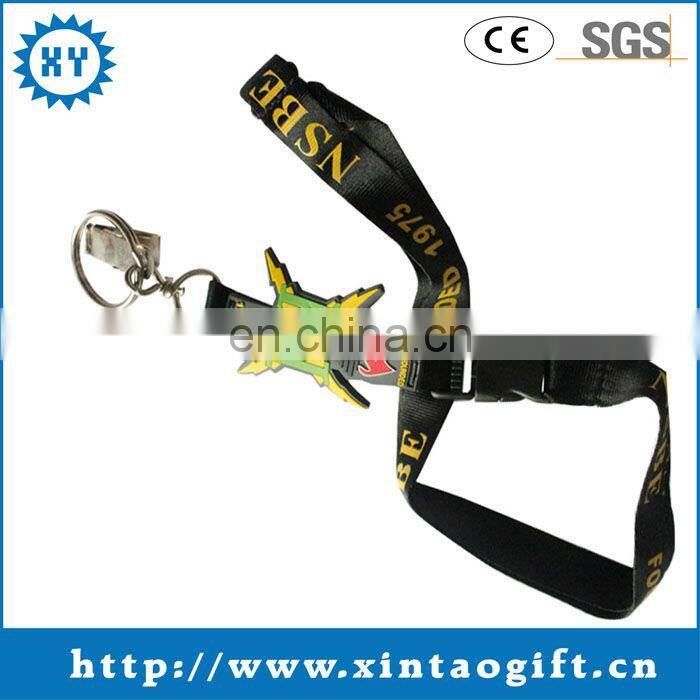 High quality car lanyards with safety breakaway buckle