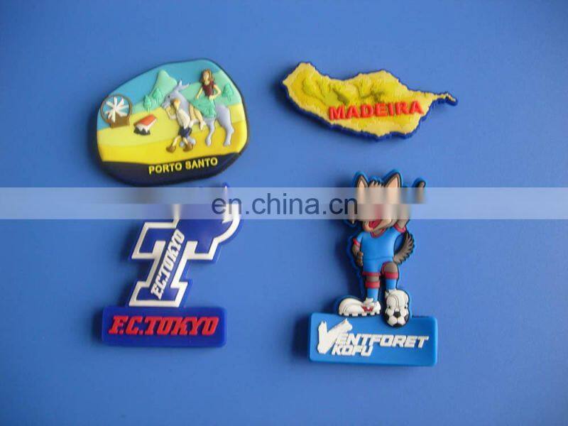 rubber soft pvc Russia hocky polo shirt fridge magnets
