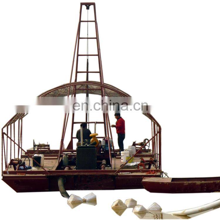 China Good quality Cheap price river boat mini dredge for sale iron bucket machine