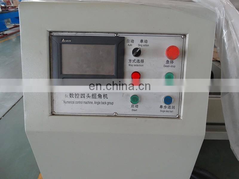 MMCNC Brand Aluminum CNC Four Head Corner Corner Crimping Machine