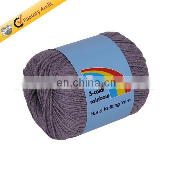 hand knitting yarn natural fiber ramie yarn